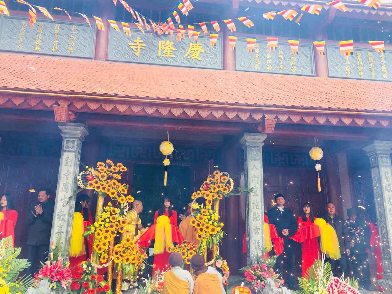 [Huyện Thanh Liêm] Lễ Lạc Thành Đại Hùng Bảo Điện  Chùa Khánh Long, thôn Tam, Xã Liêm Cần, Huyện Thanh Liêm, Tỉnh Hà Nam