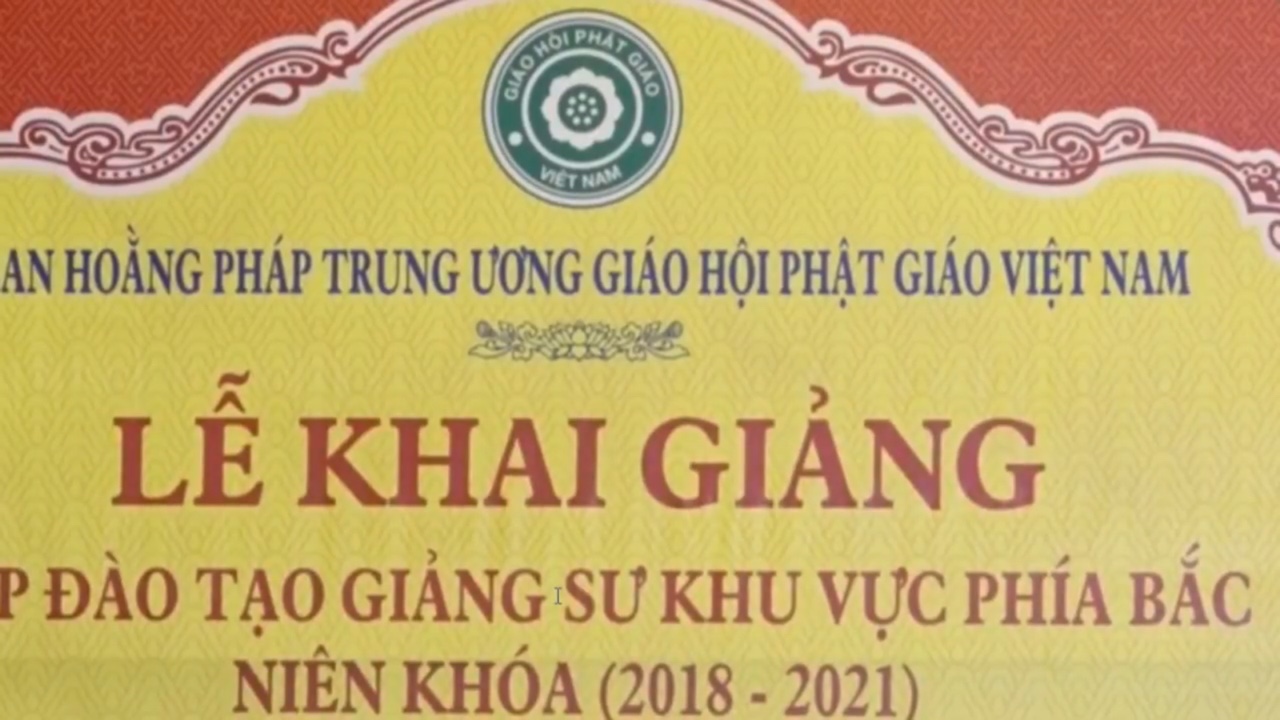 [Hà Nội] Lễ khai mạc khai giảng Lớp đào tạo giảng sư khu vực phía Bắc