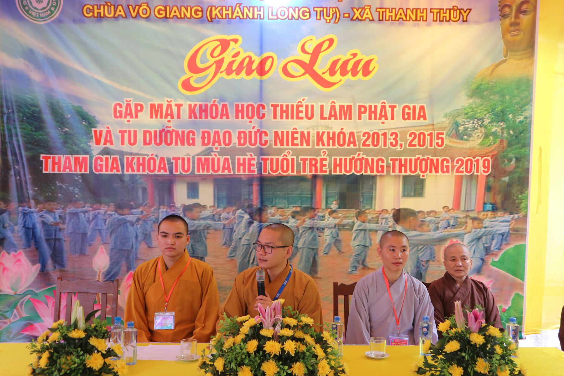 Thanh Liêm: Chùa Võ Giang tổ chức khóa tu một ngày : Tuổi Trẻ Hướng Thượng 2019