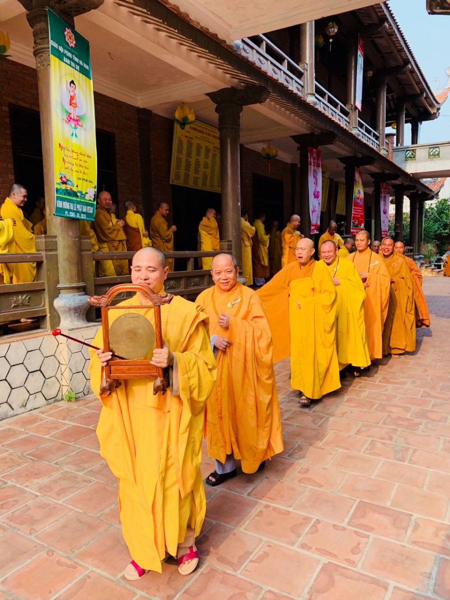 Hà Nam: Hạ trường GHPGVN tỉnh Hà Nam tác pháp an cư kết hạ PL. 2563 - DL. 2019 